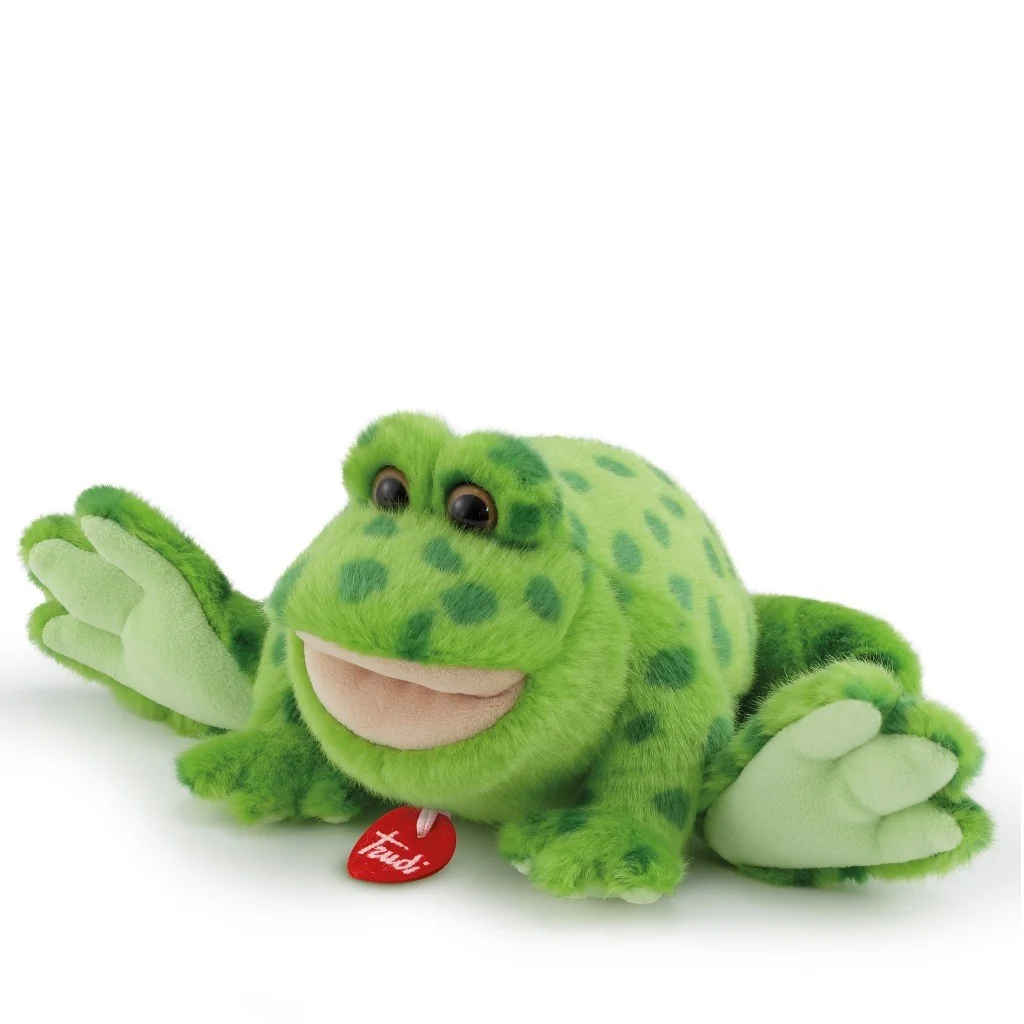 Klasyczna leśna pluszowa żabka w rozmiarze S Rita 24762 Trudi Trudi - 1
