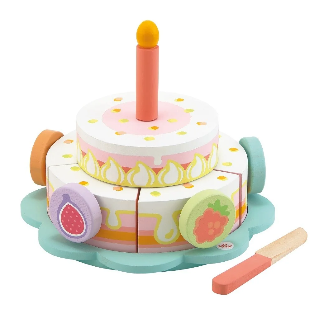 Set de gâteaux d'anniversaire en bois 83033 Sevi Trudi Trudi by Sevi - 1