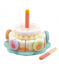 Set torta compleanno in legno 83033 Sevi Trudi Trudi by Sevi - 1