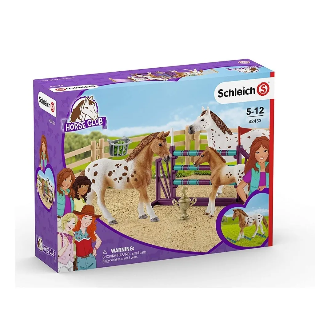 Zestaw treningowy wyczynowy Lisa Horse Club 42433 Schleich Schleich - 2