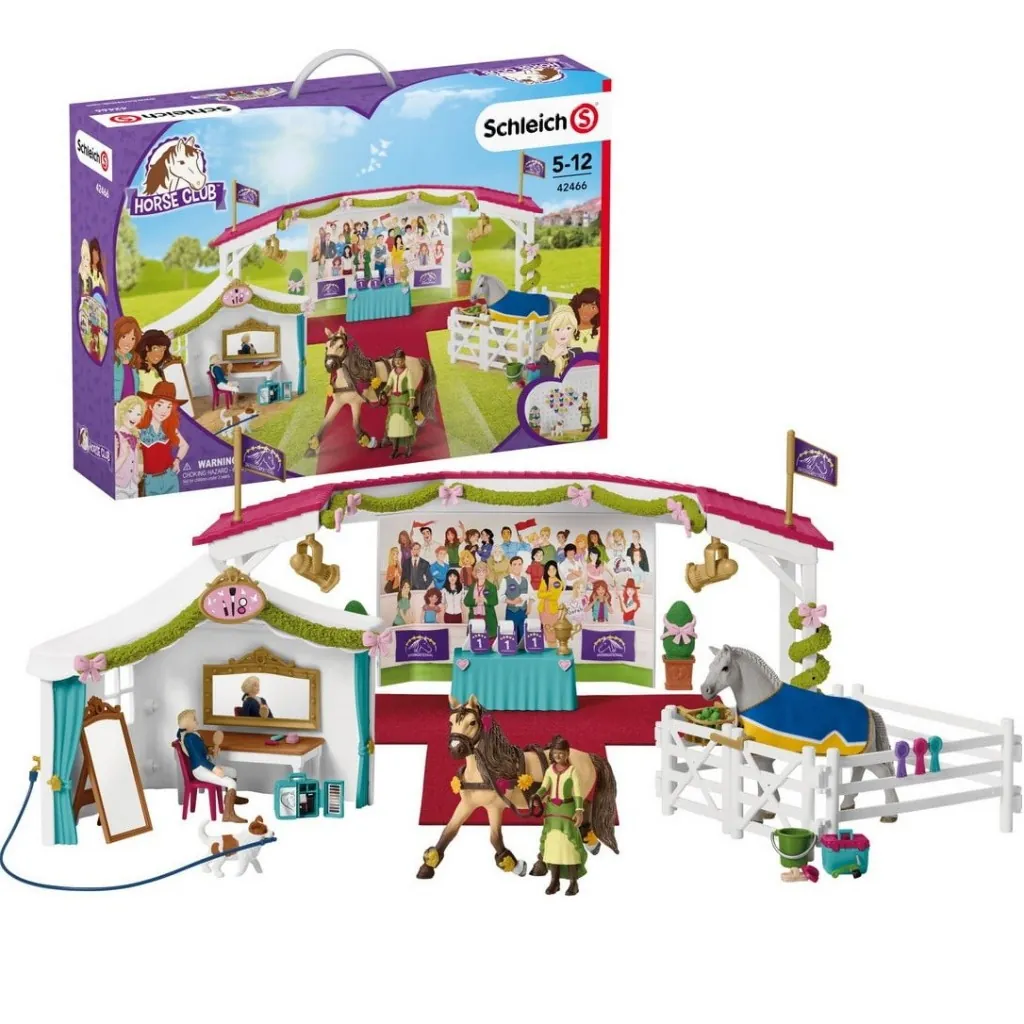 Zestaw do zawodów jeździeckich 42466 Schleich Schleich - 1