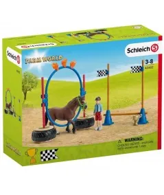 Set gara di agility pony 42482 Schleich Schleich - 1