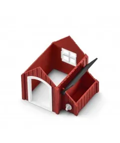 Casita para perros con niña 42376 Schleich Schleich - 3