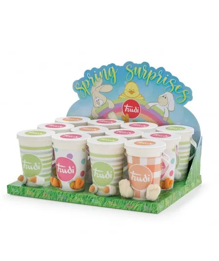 Plush rabbit Virgil Spring Surprise TUDI4310 Trudi Trudi - 4