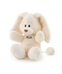 Plush cone claw music box cremino ivory 18136 Trudi Trudi - 2