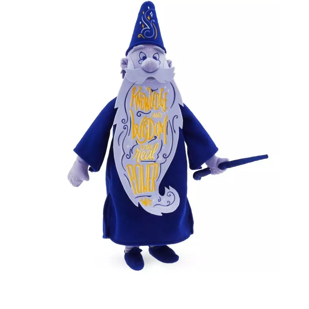 Pluszowy półczarodziej Merlino Mądrość Disney Store Disney Store - 1