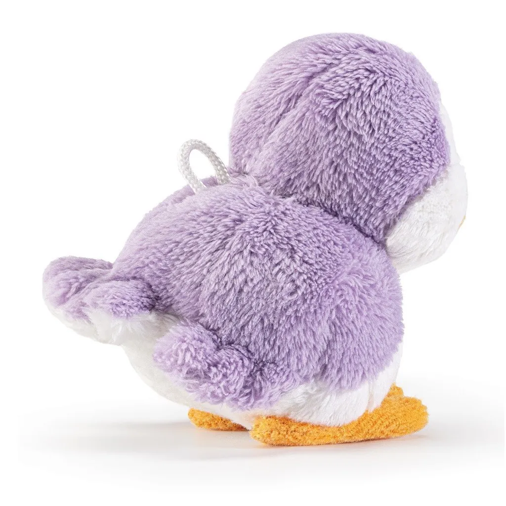 Trudi Plush King Charles Puppy In A Bag - Soft Toy With Fashionable Purse, Beige/White/Lilac