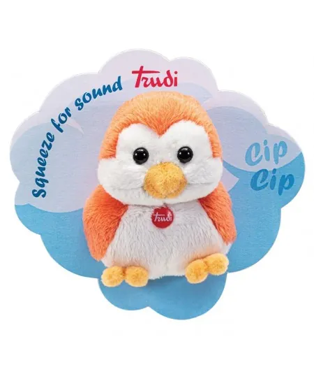 Peluche sweet uccellino spring arancio 55058 Trudi Trudi - 4