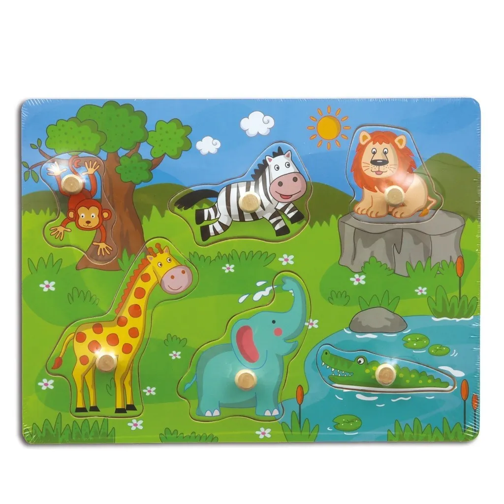 Puzzle incastri in legno 88040 Savana Trudi Sevi Trudi by Sevi - 1