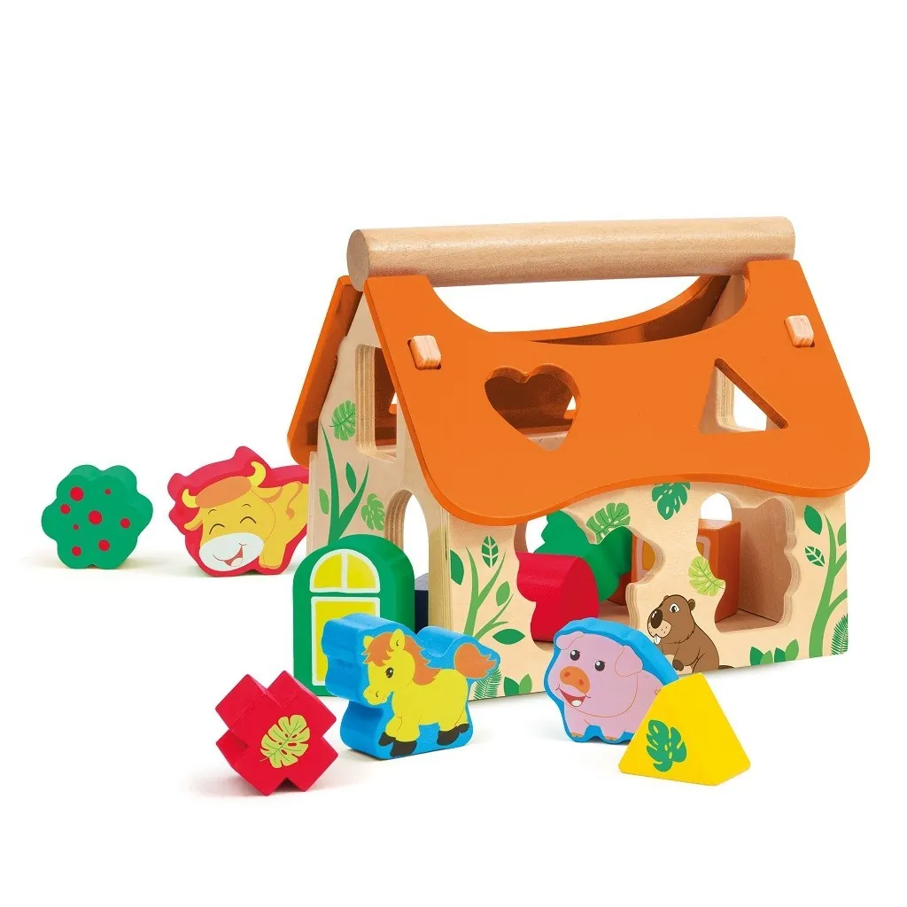 Domek z drewna 88056 Trudi Siwy Trudi by Sevi - 1