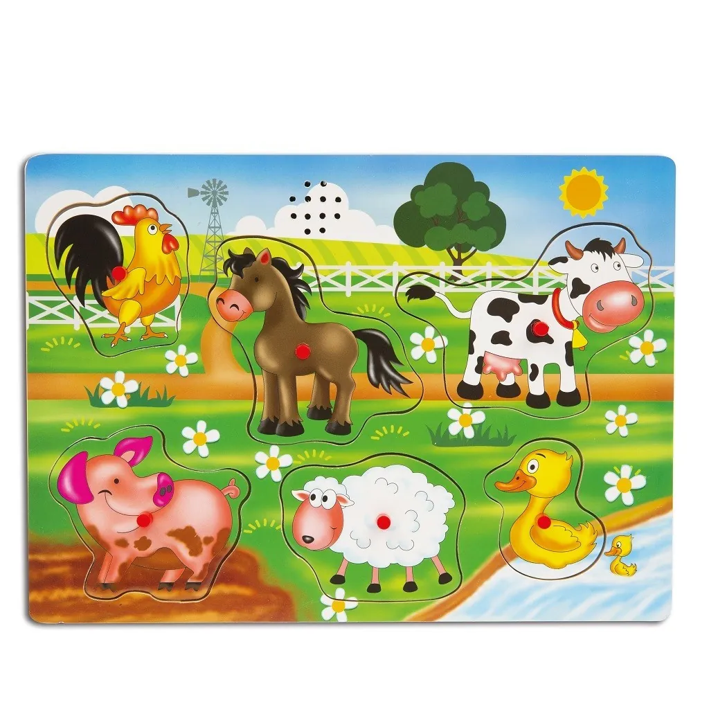 Woods Farm Musical Puzzle 88041 Trudi Sevi Trudi by Sevi - 1