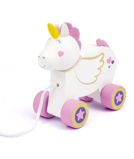 Trainable wooden unicorn 88044 Trudi Living Trudi by Sevi - 1