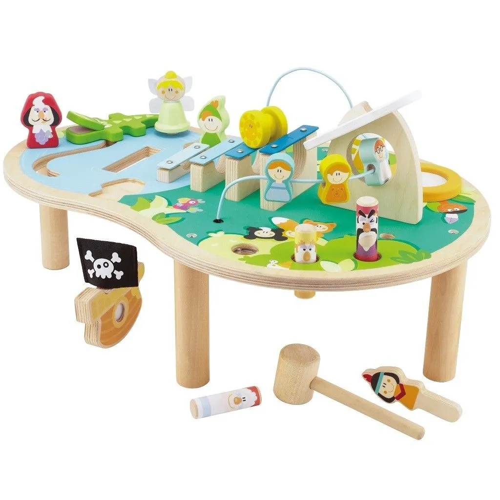 Table musicale île magique bois 83074 Trudi Vivre Trudi by Sevi - 1