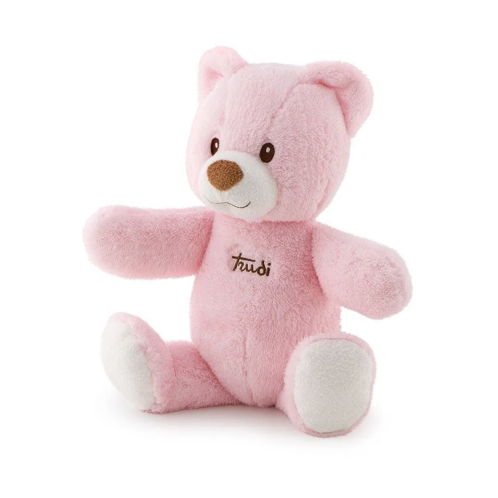 Peluche ours cremino rose taille M 18121 Trudi Trudi - 1 Peluche ours cremino rose taille M 18121 Trudi Trudi - 1