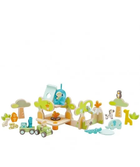 Playset Safari wood 83083 Trudi Living Trudi by Sevi - 1