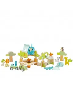 Playset Safari wood 83083 Trudi Living Trudi by Sevi - 1