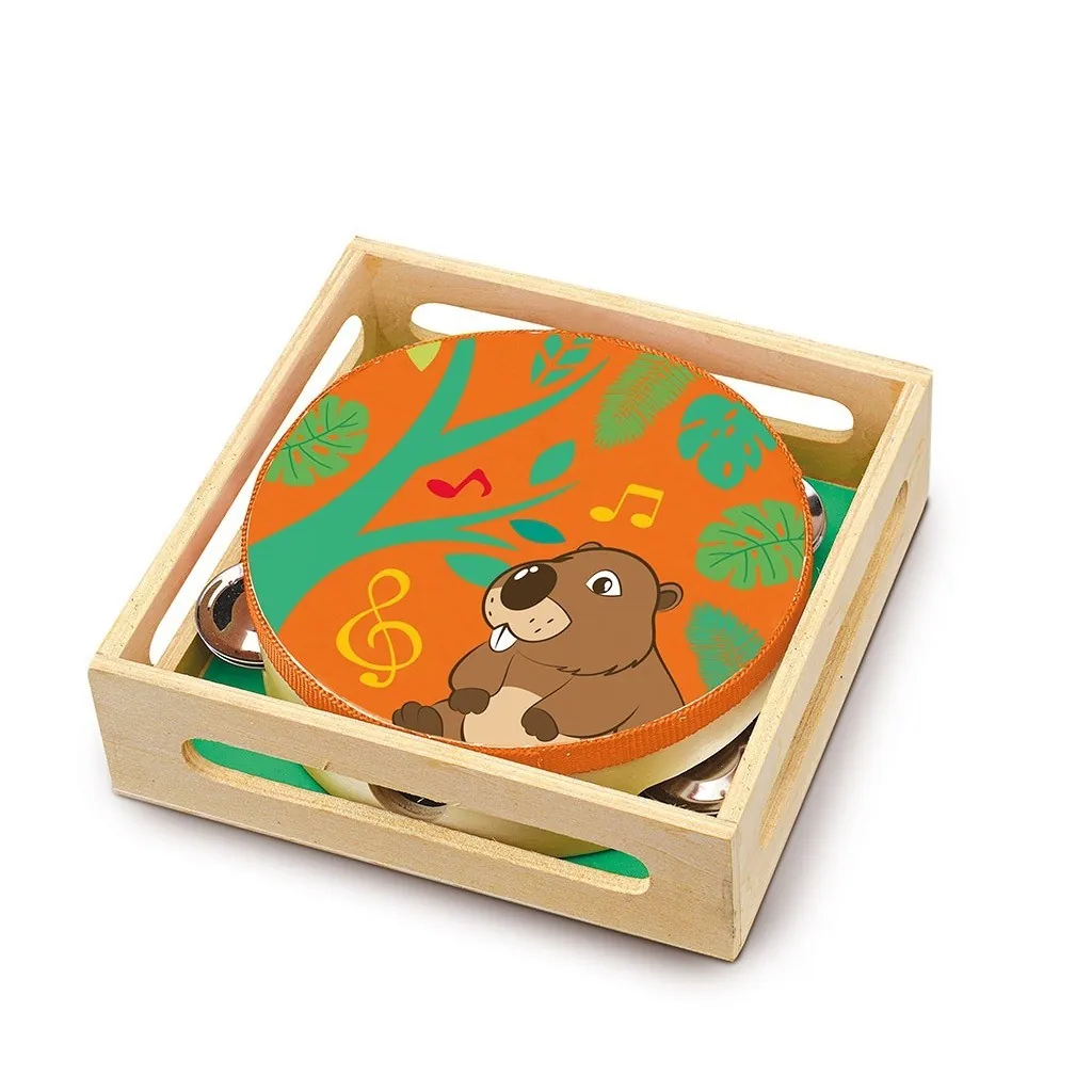 Tamburino con scatola in legno 88066 Trudi Sevi Trudi by Sevi - 1