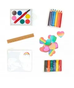 Micro mochila Paperino con Überraschungs Schreibwaren Disney Store Disney Store - 4