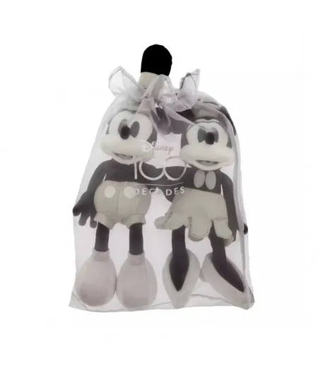 Couple plush Mickey Mouse et Minnie Steamboat Disney Store Disney Store - 3