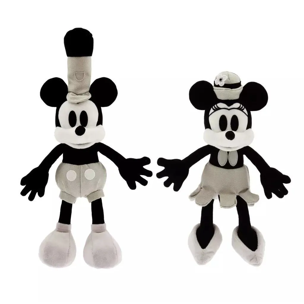 Couple plush Mickey Mouse et Minnie Steamboat Disney Store Disney Store - 1