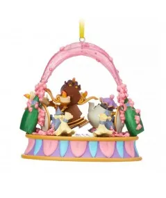 Musikalische Dekoration zum Aufhängen an den Möbeln von „Die Schöne und das Biest“ Disney Store Disney Store - 2