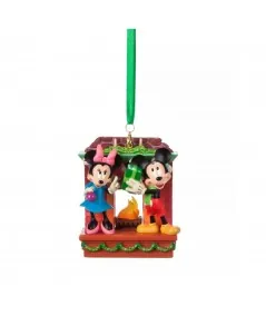 Decorazione da appendere Topolino e Minnie camino Disney Store Disney Store - 2