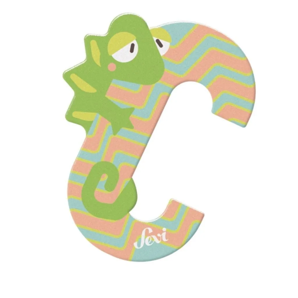 Lettre C de l'alphabet bois 83003 Sevi Trudi by Sevi - 1