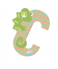 Letter C of the wood alphabet 83003 Sevi Trudi by Sevi - 1