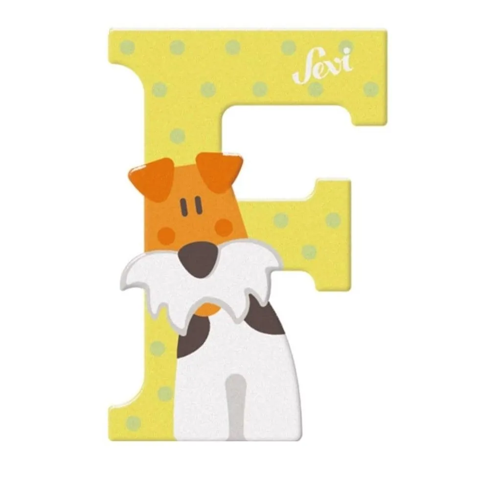 Lettre F de l'alphabet en bois 83006 Sevi Trudi by Sevi - 1