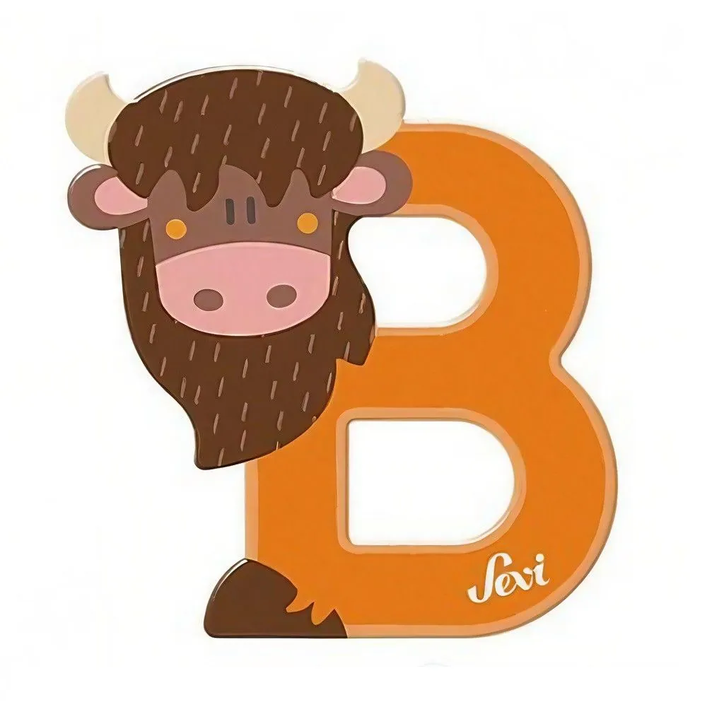 Letter B of the wood alphabet 83002 Sevi Trudi by Sevi - 1