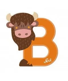 Letter B of the wood alphabet 83002 Sevi Trudi by Sevi - 1