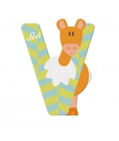 Litera V drewnianego alfabetu 83022 Sevi Trudi by Sevi - 1