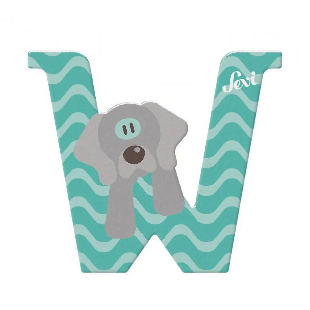 Letter W of the wooden alphabet 83023 Sevi Trudi by Sevi - 1