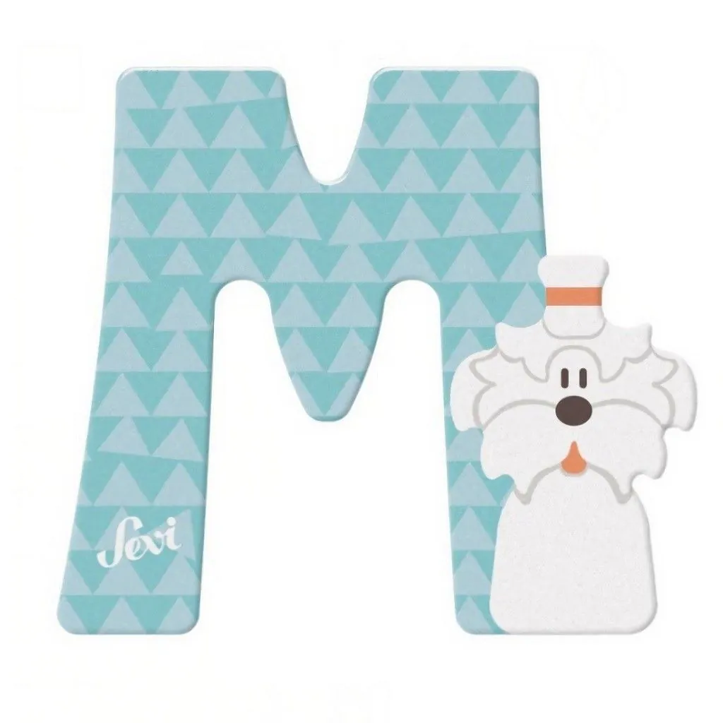 Lettre M de l'alphabet en bois 83013 Sevi Trudi by Sevi - 1