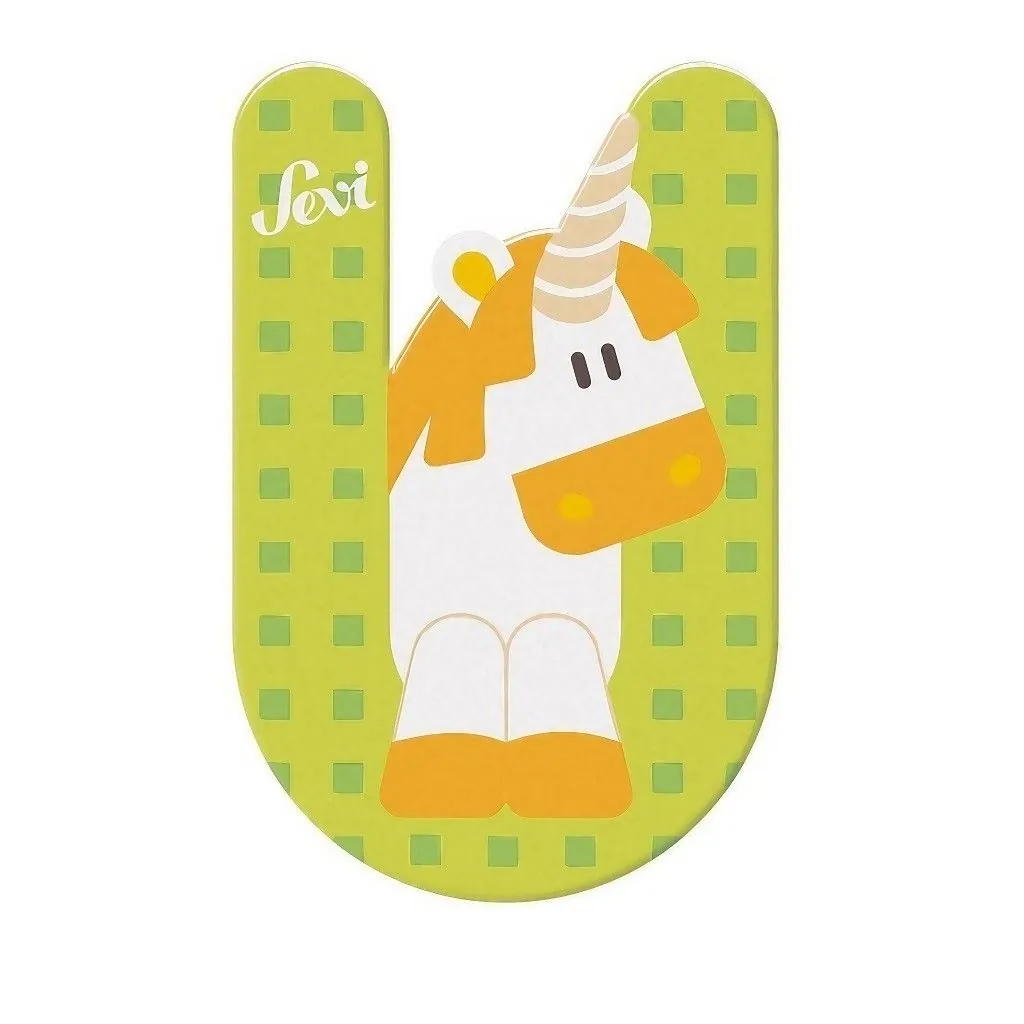 Letter U of the wooden alphabet 83021 Sevi Trudi by Sevi - 1
