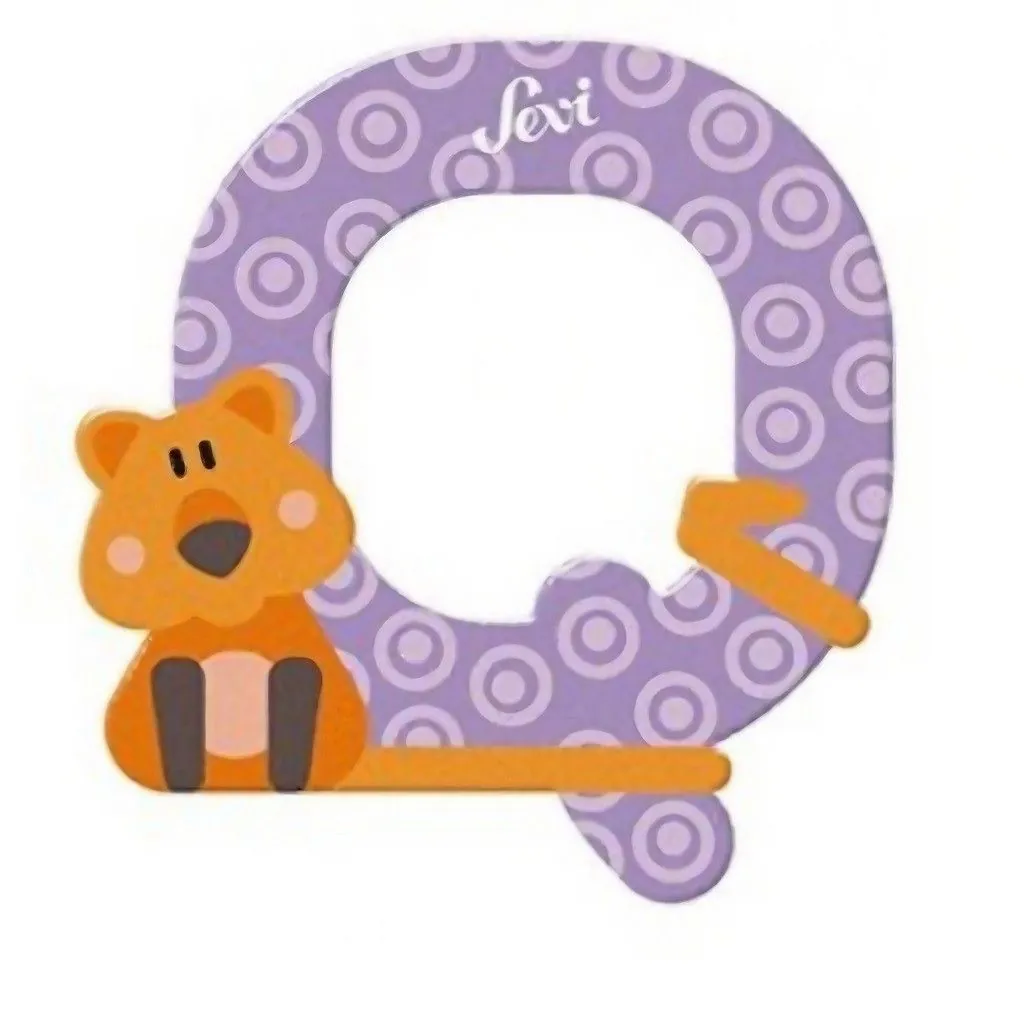 Litera Q of the Wooden Alphabet 83017 Sevi Trudi by Sevi - 1