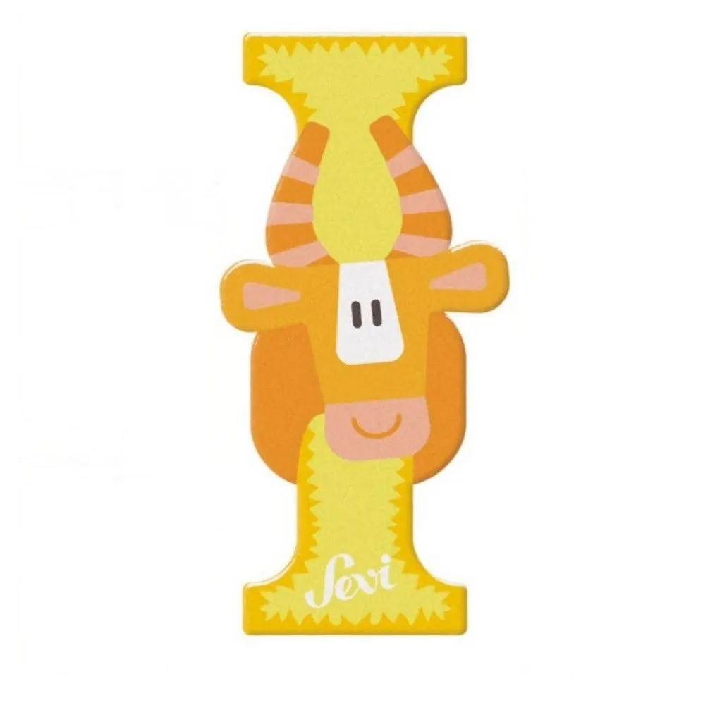 Lettre I de l'alphabet en bois 83009 Sevi Trudi by Sevi - 1