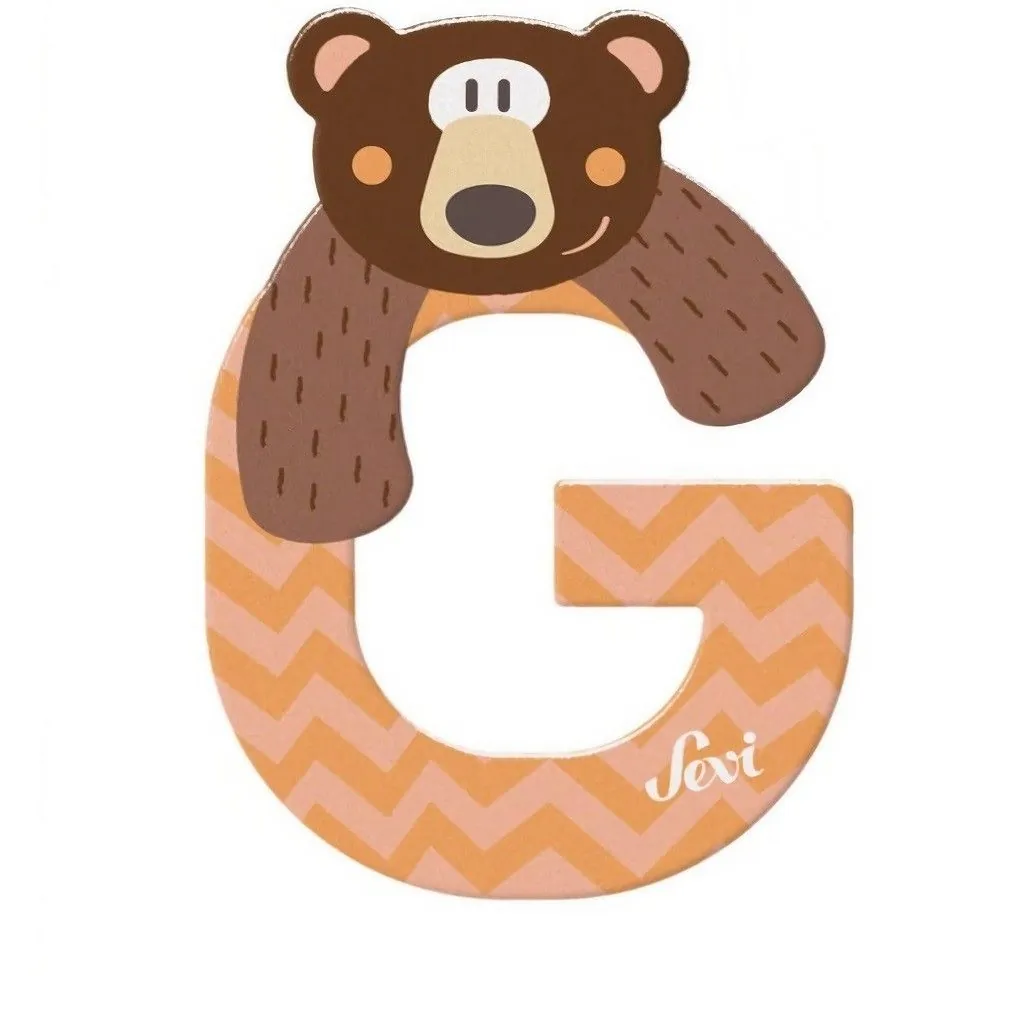 Lettre G de l'alphabet en bois 83007 Sevi Trudi by Sevi - 1