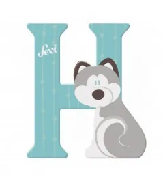 Letter H of the wooden alphabet 83008 Sevi Trudi by Sevi - 1