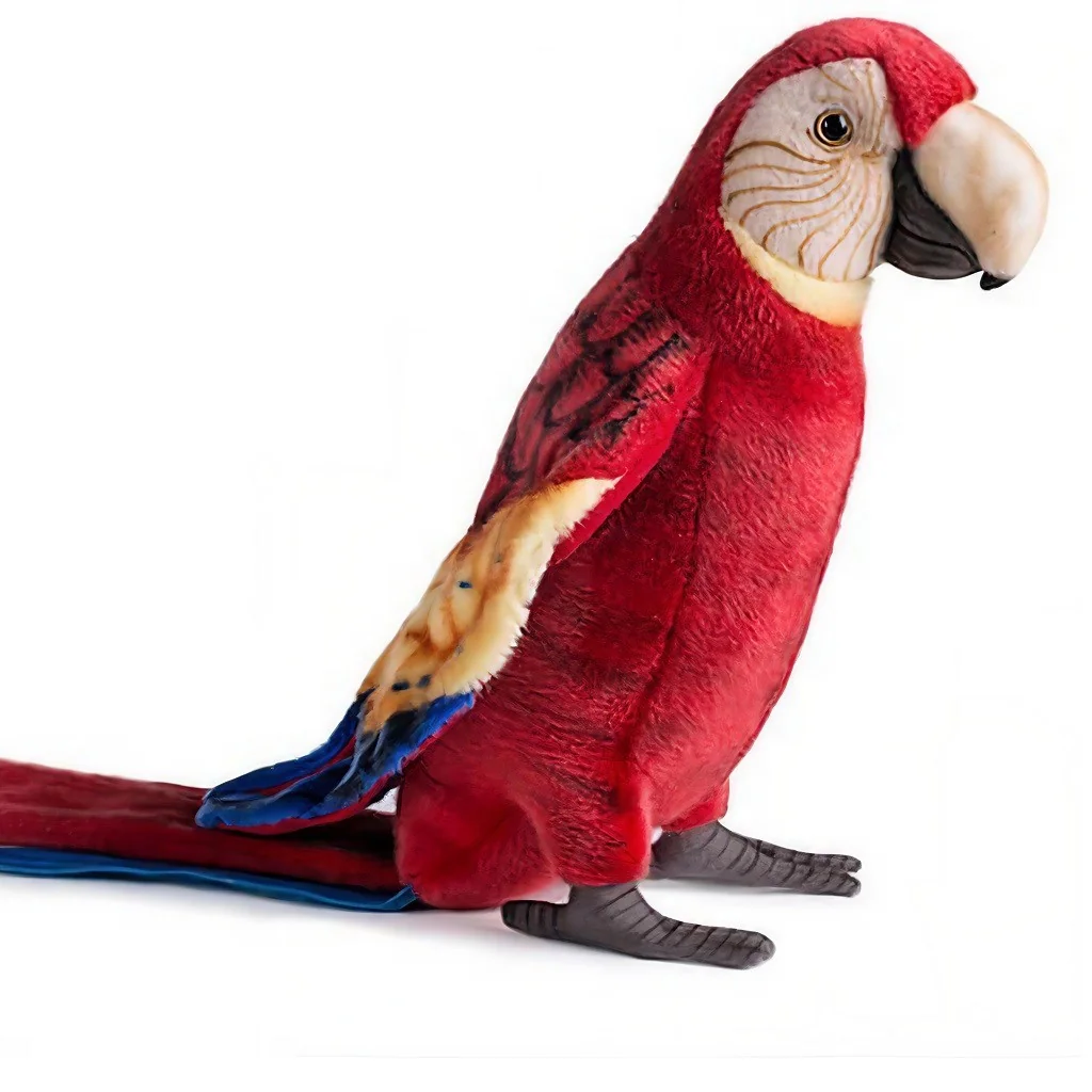 Peluche bufanda de ara roja 3067 Hansa Hansa - 1