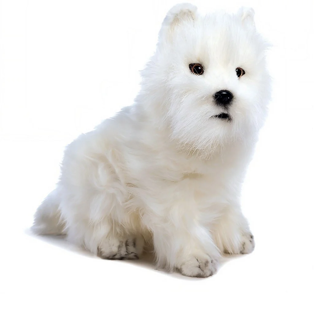 Peluche west highland terrier bianco 4127 Hansa Hansa - 1