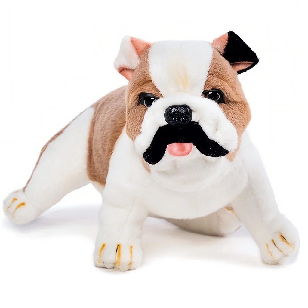 Plush mini bulldog sitting 4627 Hansa Hansa - 1