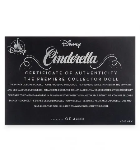 Poupée édition limitée Cendrillon Disney Store Disney Store - 6